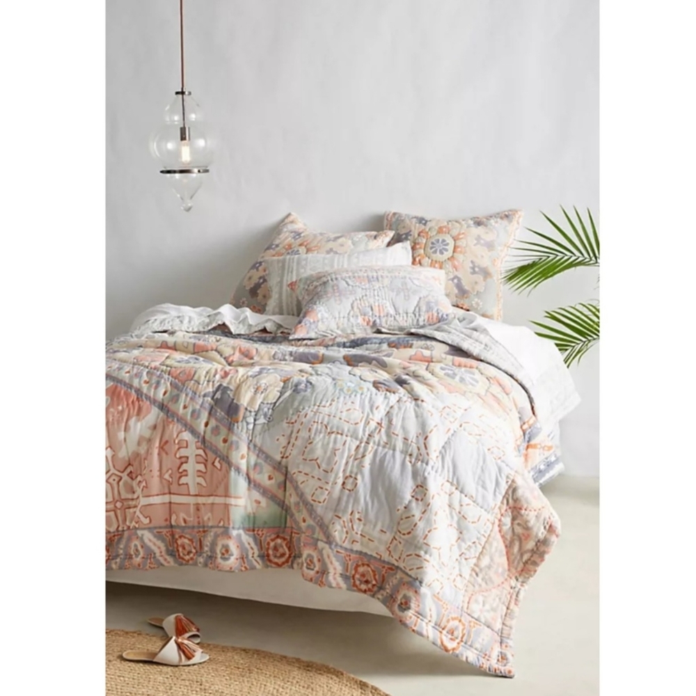 Anthropologie Pilar Queen Size Quilt
